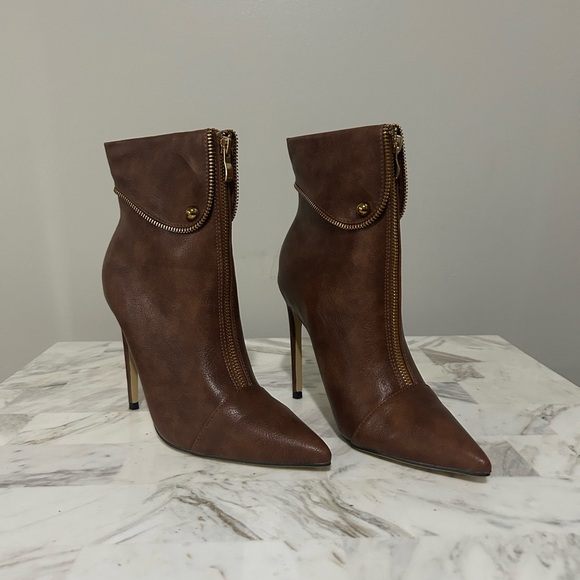 High Heels Fux Leather - Picture 1 of 3